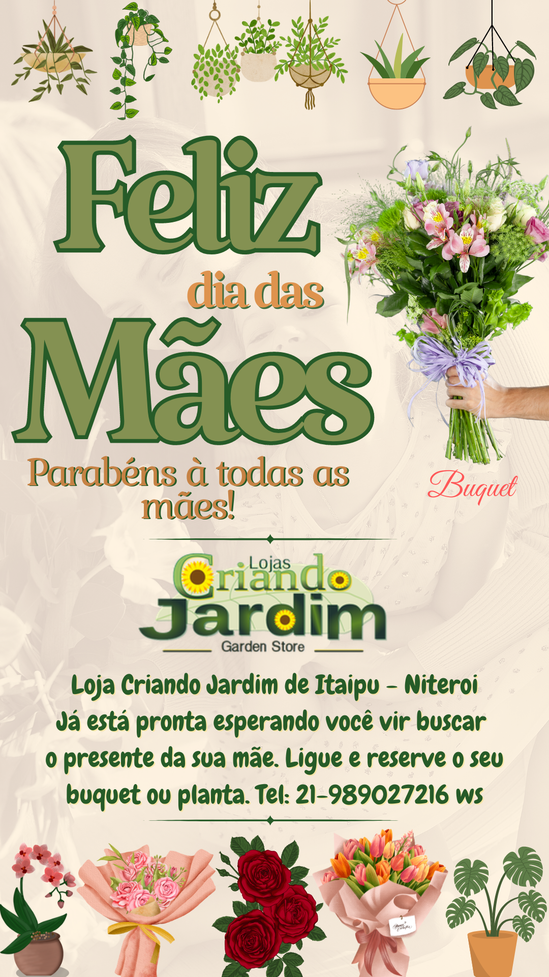 Dia das mães presentes